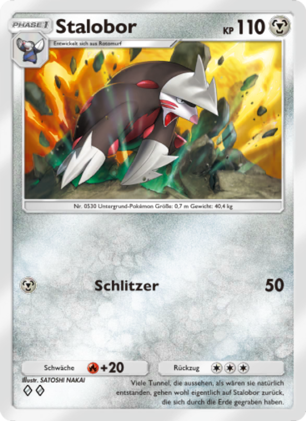Stalobor 119 — Hüter des Firmaments (German Pokémon TCG card)