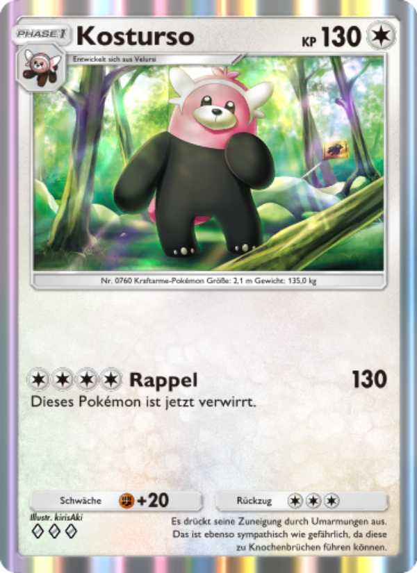 Kosturso 139 — Hüter des Firmaments (German Pokémon TCG card)