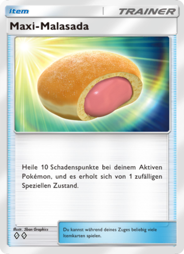 Maxi-Malasada 142 — Hüter des Firmaments (German Pokémon TCG card)