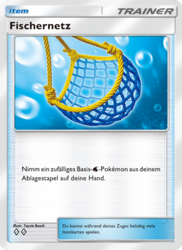Fischernetz 143 — Hüter des Firmaments (German Pokémon TCG card)
