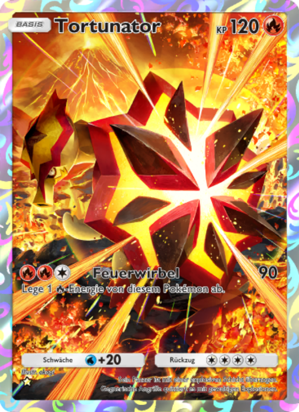 Tortunator 161 — Hüter des Firmaments (German Pokémon TCG card)