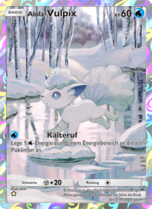 Alola-Vulpix 162 — Hüter des Firmaments (German Pokémon TCG card)