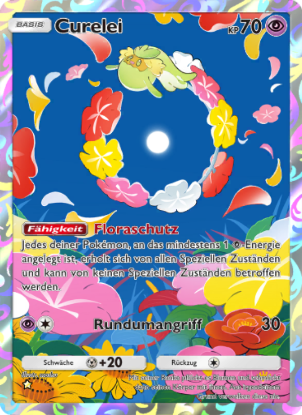 Curelei 168 — Hüter des Firmaments (German Pokémon TCG card)