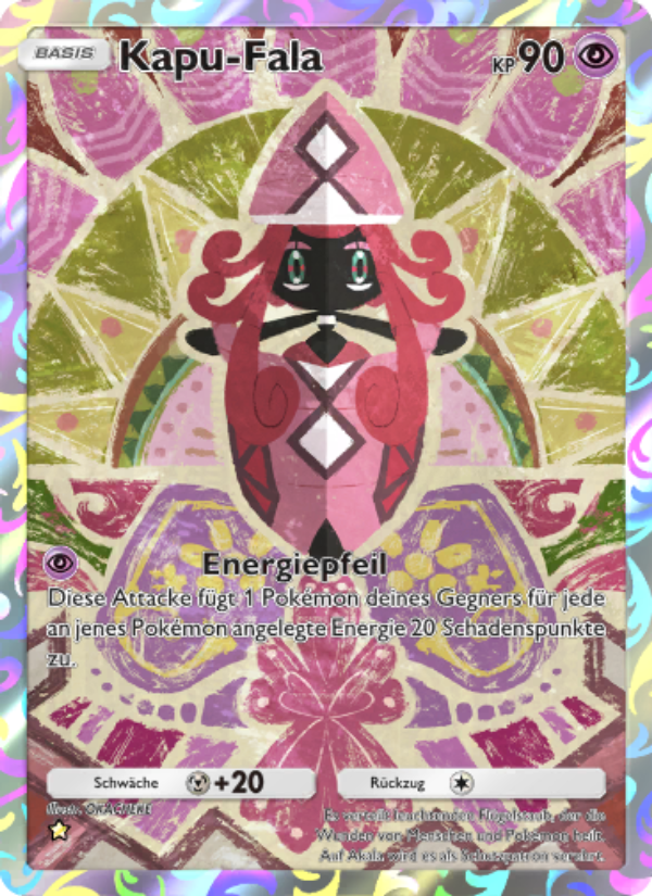 Kapu-Fala 170 — Hüter des Firmaments (German Pokémon TCG card)