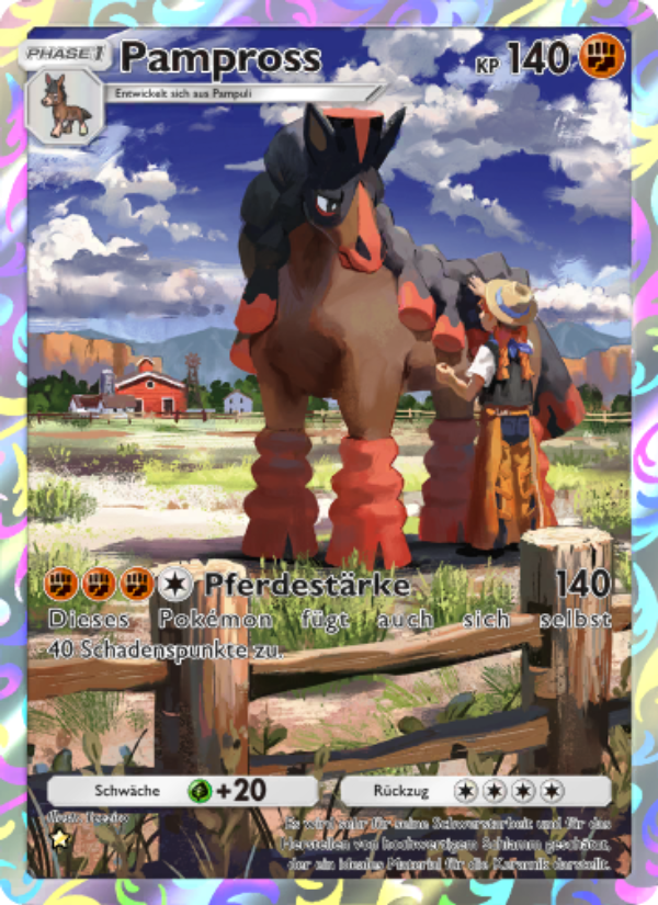 Pampross 173 — Hüter des Firmaments (German Pokémon TCG card)