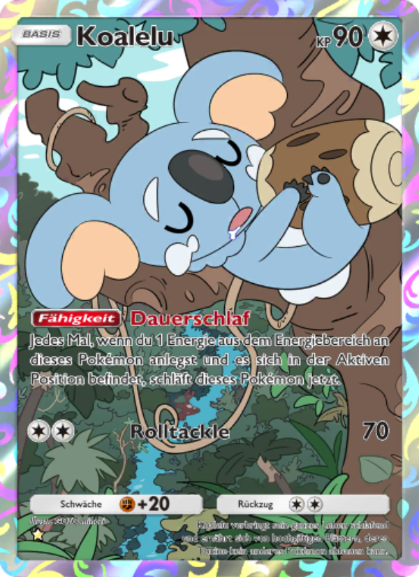 Koalelu 179 — Hüter des Firmaments (German Pokémon TCG card)