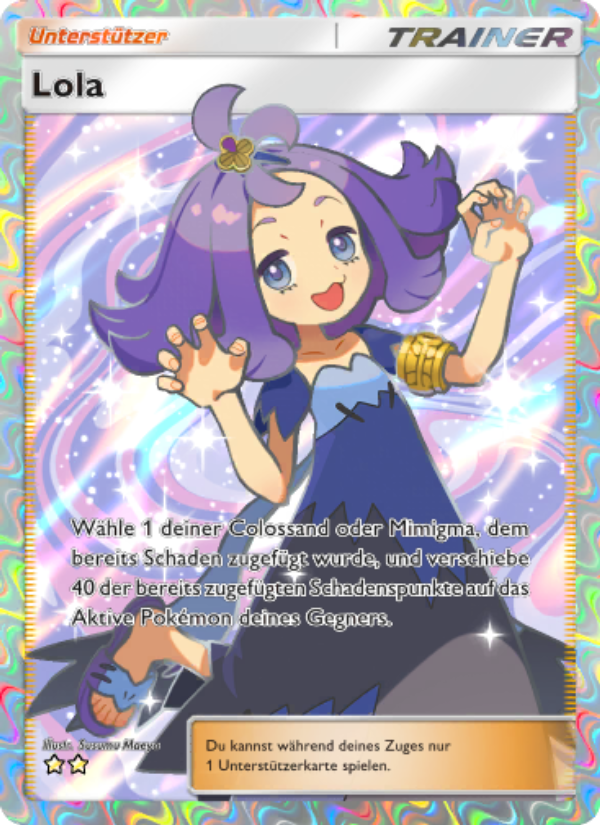 Lola 190 — Hüter des Firmaments (German Pokémon TCG card)