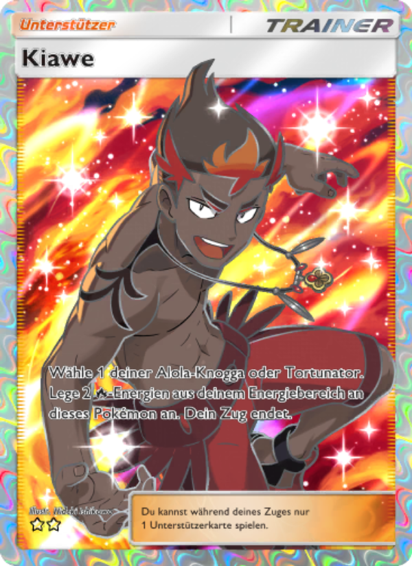 Kiawe 192 — Hüter des Firmaments (German Pokémon TCG card)