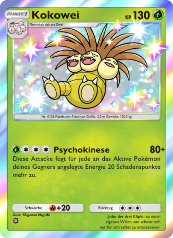 Kokowei 214 — Hüter des Firmaments (German Pokémon TCG card)