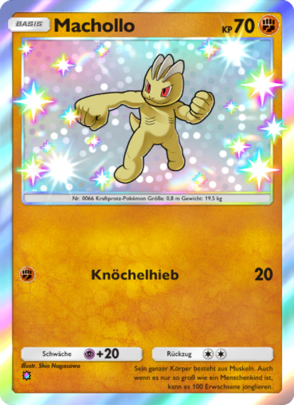 Machollo 223 — Hüter des Firmaments (German Pokémon TCG card)