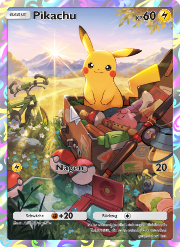 Pikachu 009 — PROMO-A (German Pokémon TCG card)