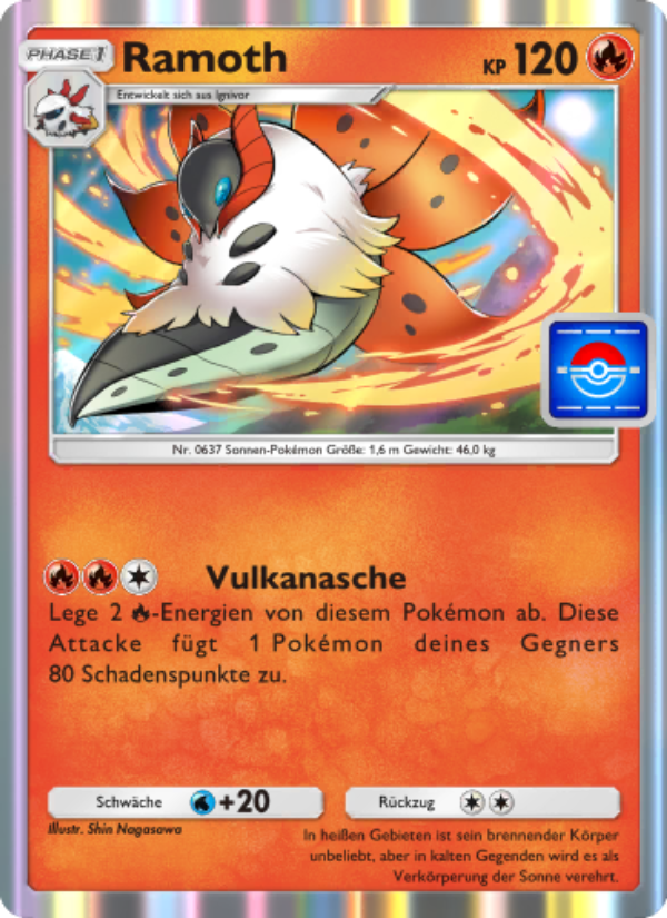 Ramoth 028 — PROMO-A (German Pokémon TCG card)
