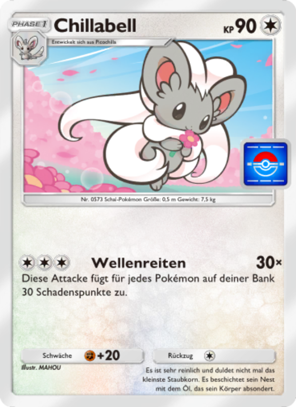 Chillabell 031 — PROMO-A (German Pokémon TCG card)