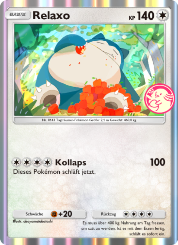 Relaxo 049 — PROMO-A (German Pokémon TCG card)