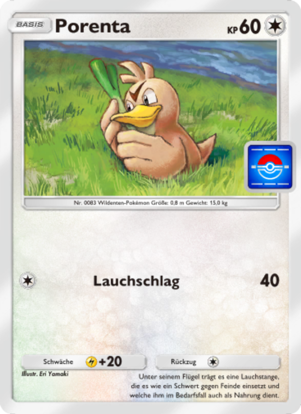 Porenta 062 — PROMO-A (German Pokémon TCG card)
