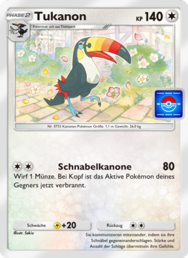 Tukanon 073 — PROMO-A (German Pokémon TCG card)