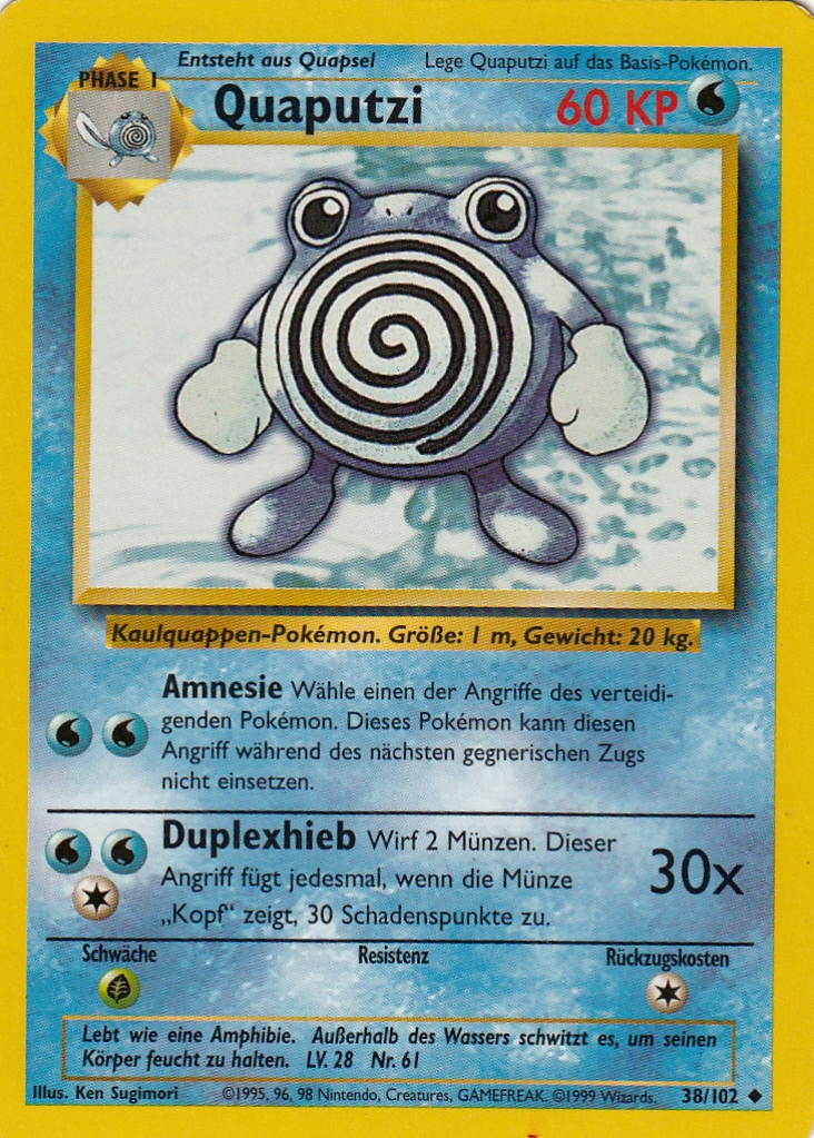 Quaputzi 38 — Grundset (German Pokémon TCG card)