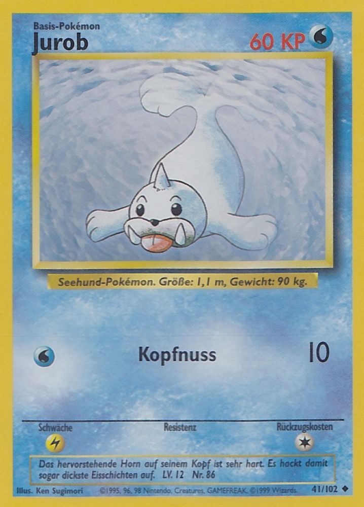 Jurob 41 — Grundset (German Pokémon TCG card)