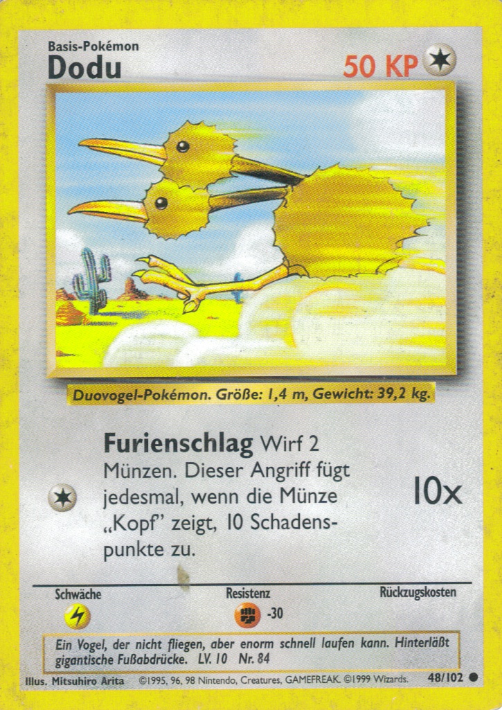 Dodu 48 — Grundset (German Pokémon TCG card)