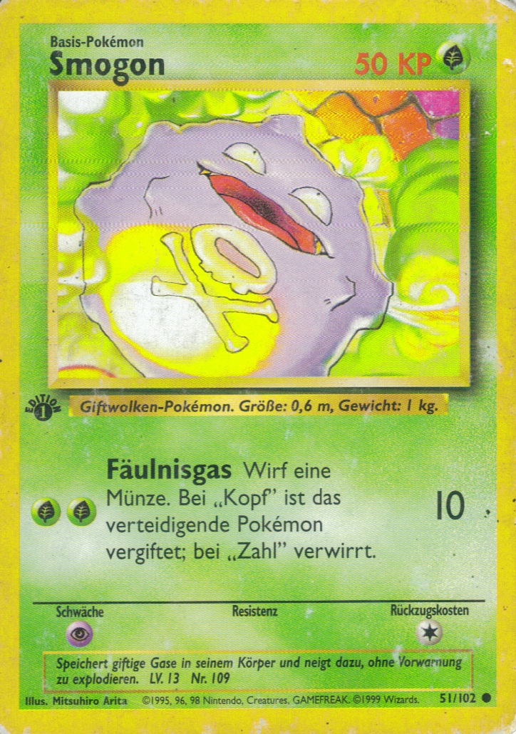 Smogon 51 — Grundset (German Pokémon TCG card)