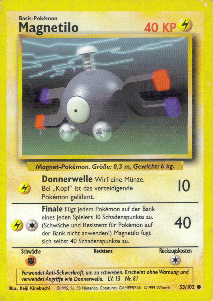 Magnetilo 53 — Grundset (German Pokémon TCG card)