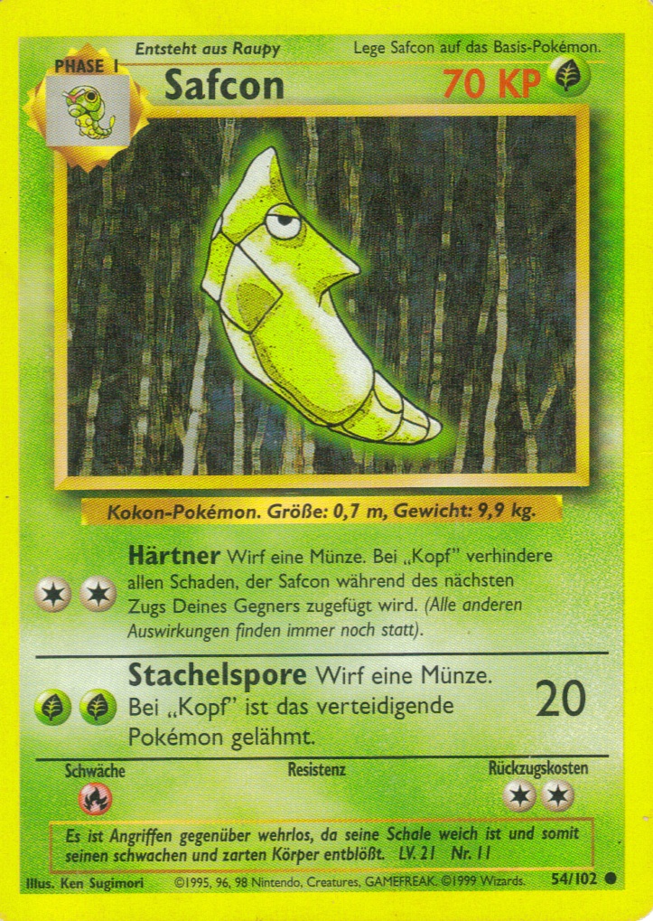 Safcon 54 — Grundset (German Pokémon TCG card)