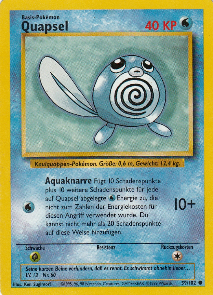 Quapsel 59 — Grundset (German Pokémon TCG card)