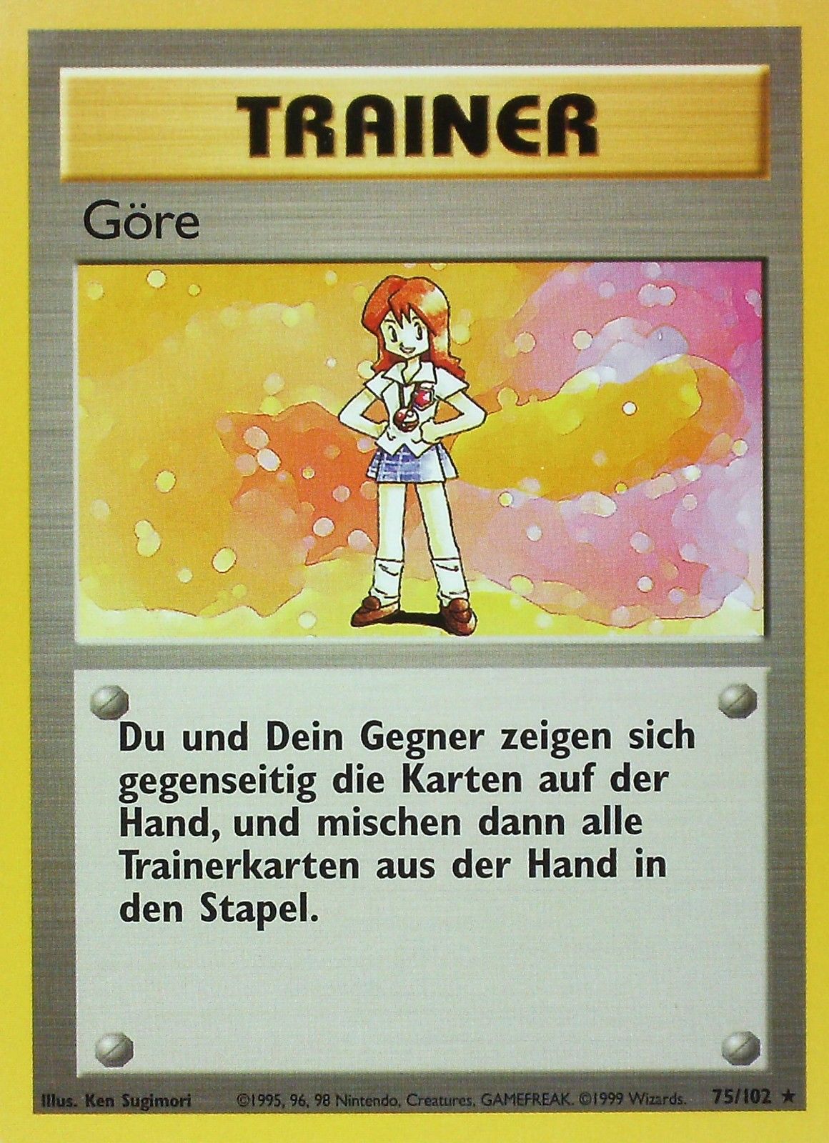 Göre 75 — Grundset (German Pokémon TCG card)