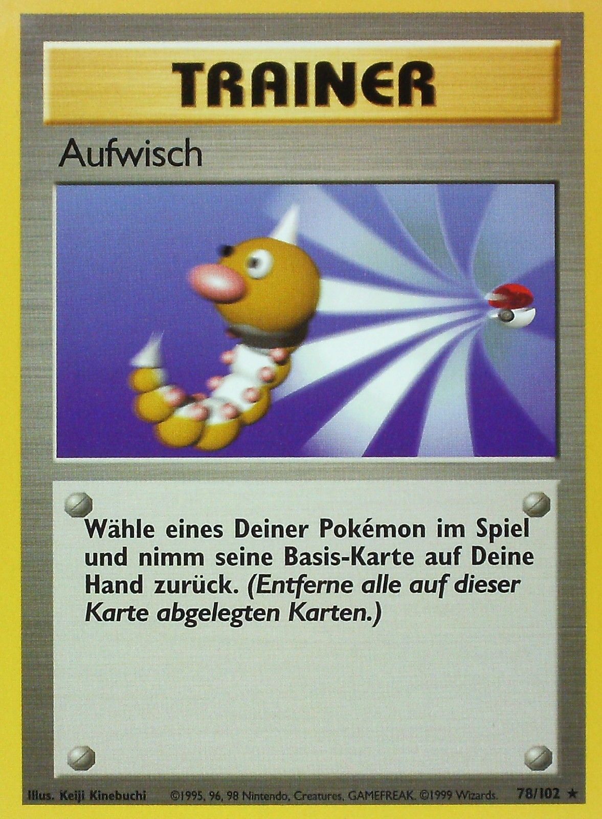Aufwisch 78 — Grundset (German Pokémon TCG card)