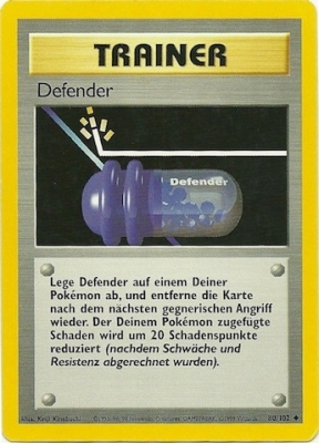 Defender 80 — Grundset (German Pokémon TCG card)