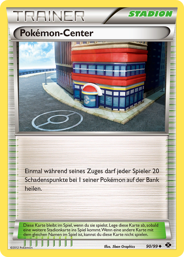 Pokémon Center 85 — Grundset (German Pokémon TCG card)