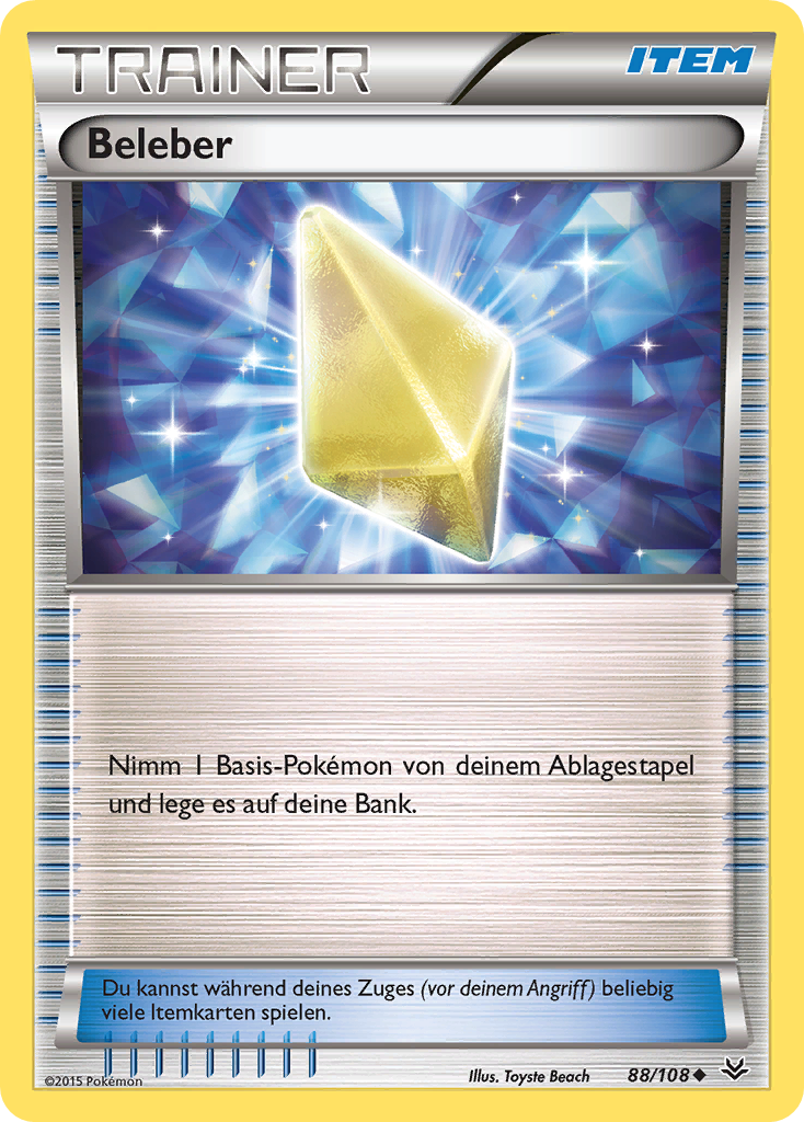 Beleber 89 — Grundset (German Pokémon TCG card)