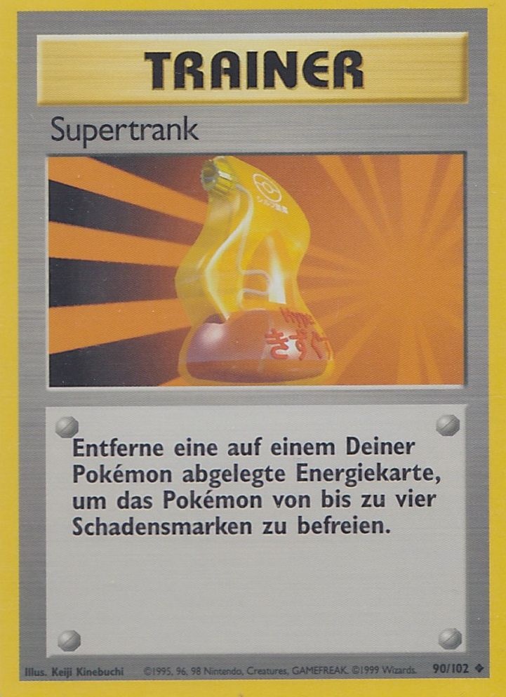 Supertrank 90 — Grundset (German Pokémon TCG card)