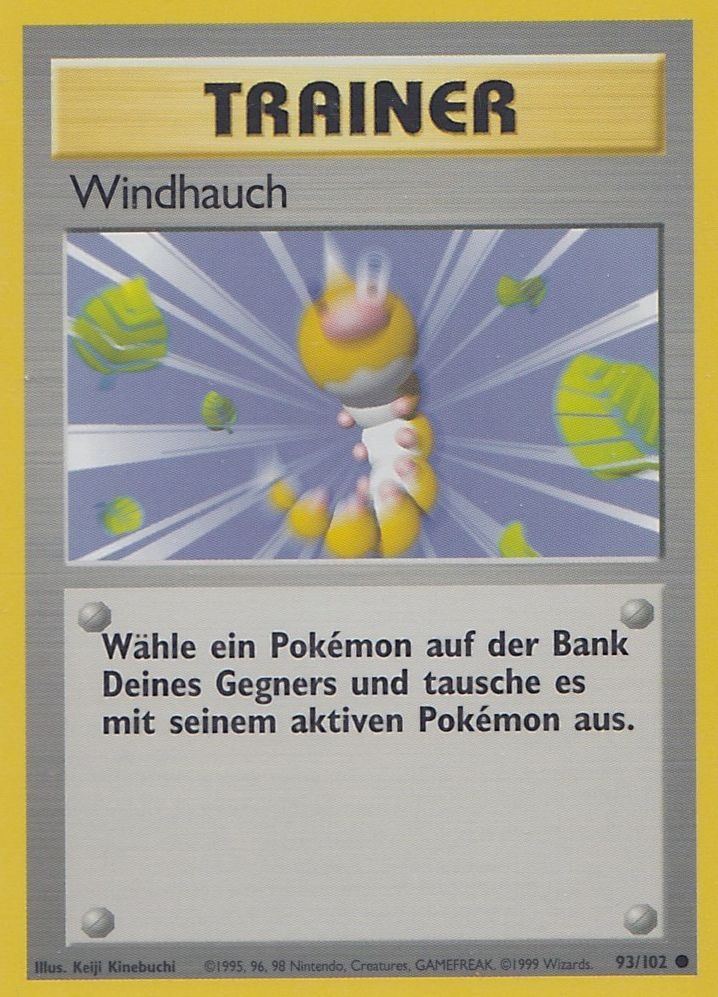 Windhauch 93 — Grundset (German Pokémon TCG card)