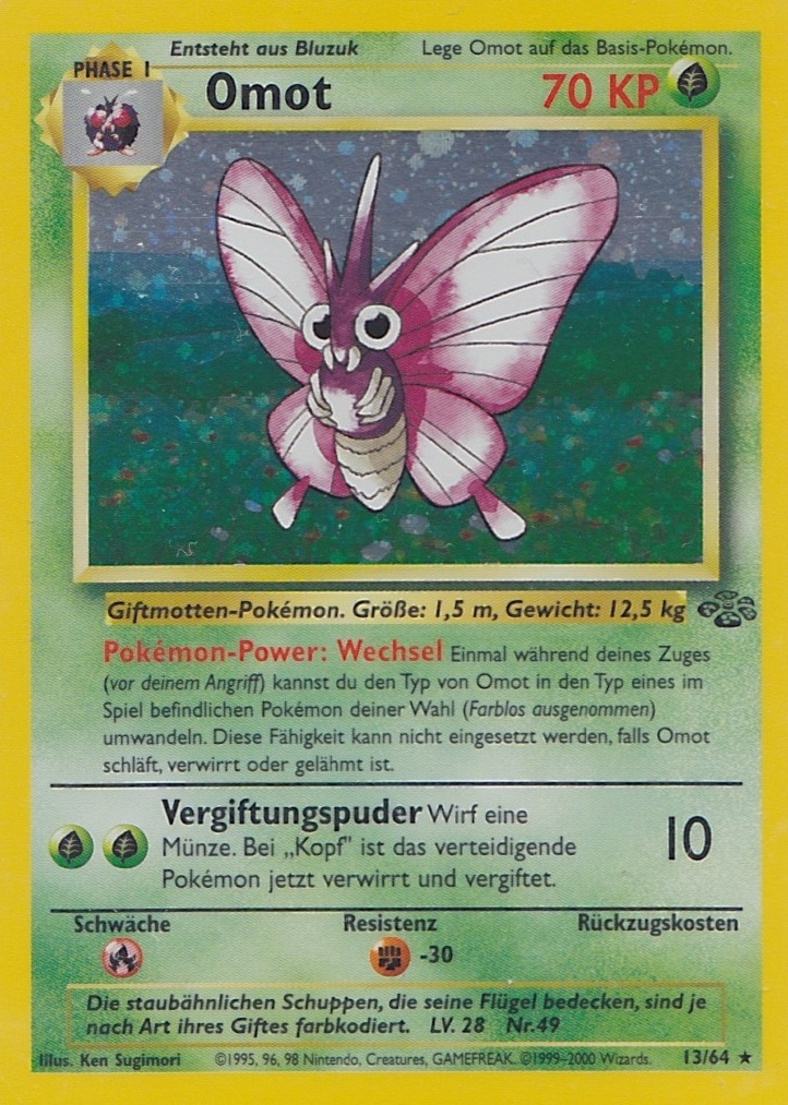 Omot 13 — Dschungel (German Pokémon TCG card)