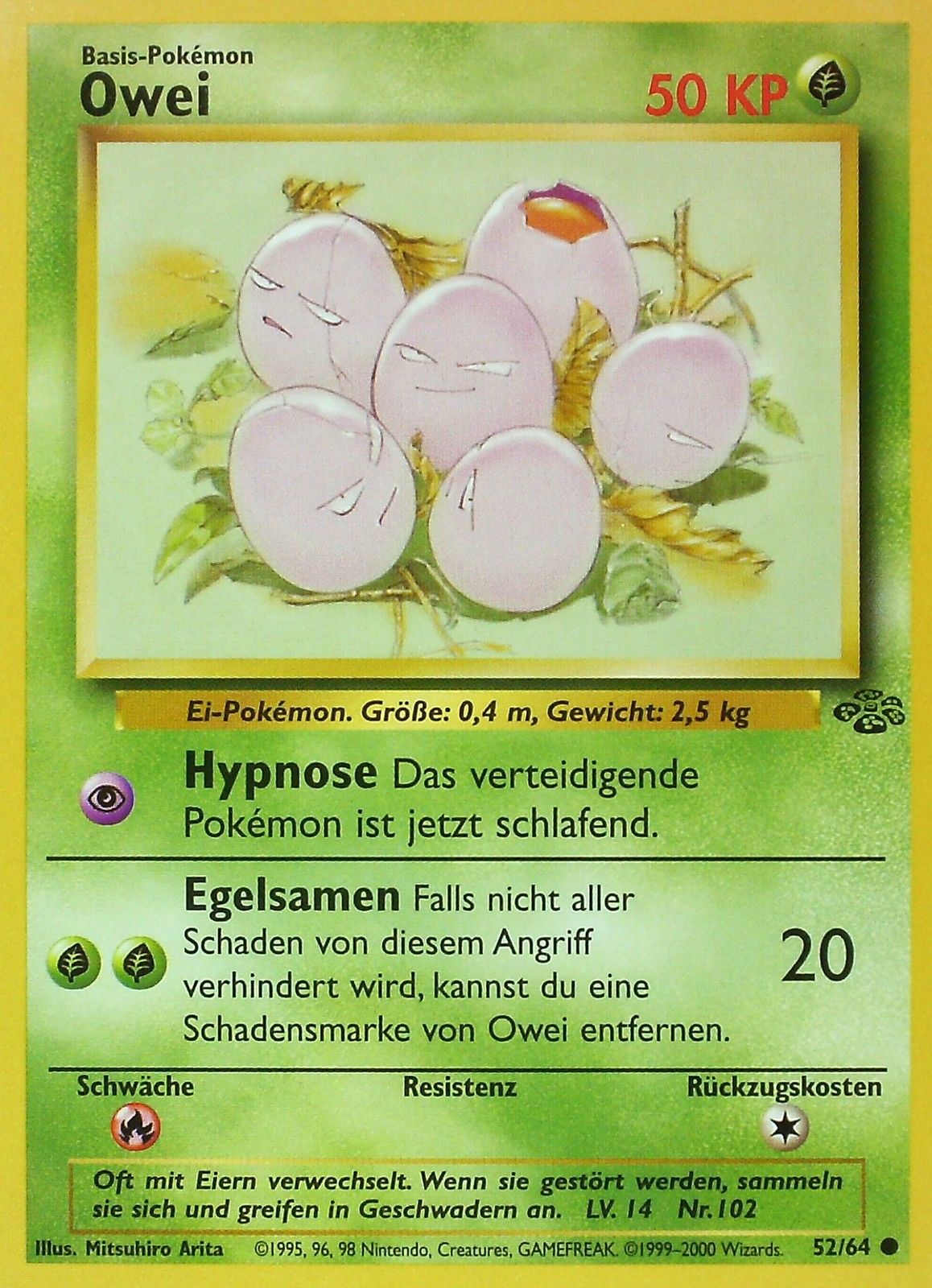 Owei 52 — Dschungel (German Pokémon TCG card)