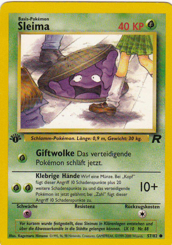 Sleima 57 — Team Rocket (German Pokémon TCG card)