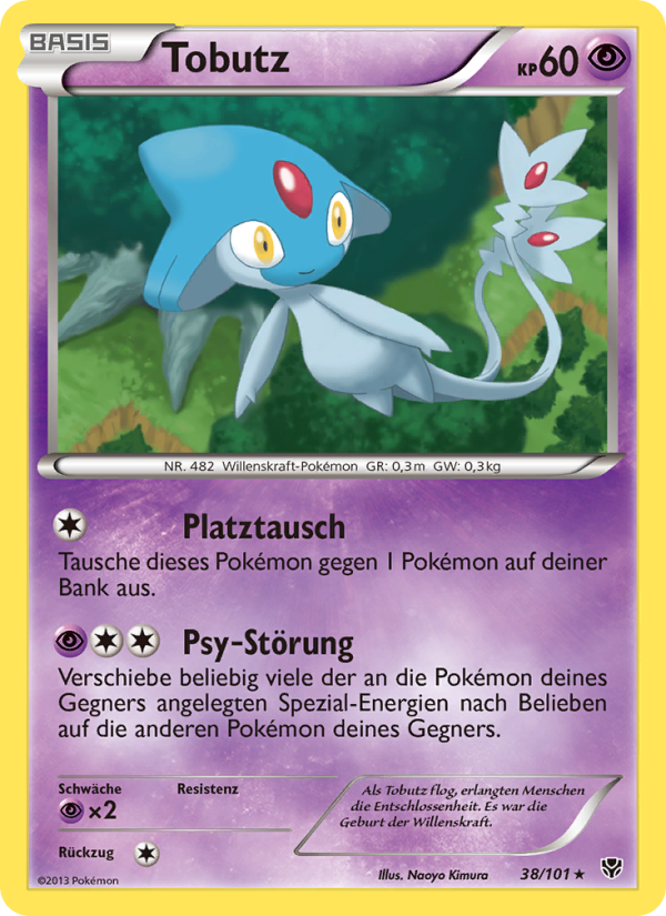 Tobutz 38 — Plasma Blast (German Pokémon TCG card)