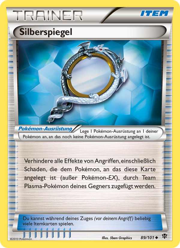 Silberspiegel 89 — Plasma-Blaster (German Pokémon TCG card)