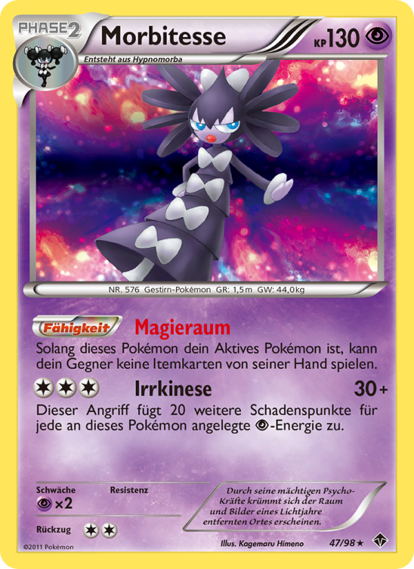 Morbitesse 47 — Emerging Powers (German Pokémon TCG card)