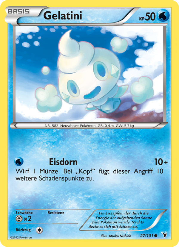 Gelatini 27 — Königliche Siege (German Pokémon TCG card)