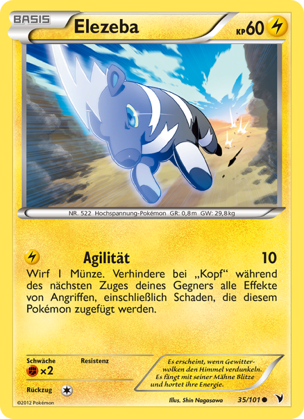 Elezeba 35 — Königliche Siege (German Pokémon TCG card)