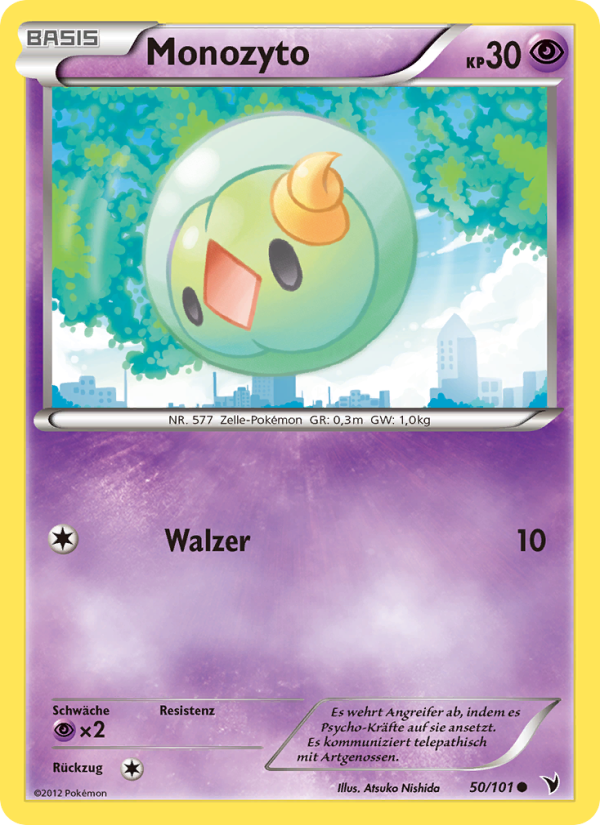 Monozyto 50 — Königliche Siege (German Pokémon TCG card)