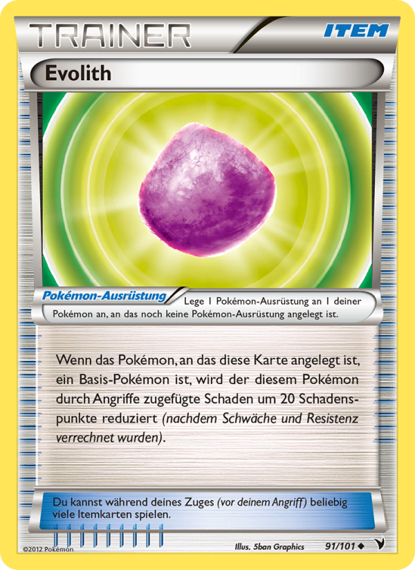 Evolith 91 — Königliche Siege (German Pokémon TCG card)