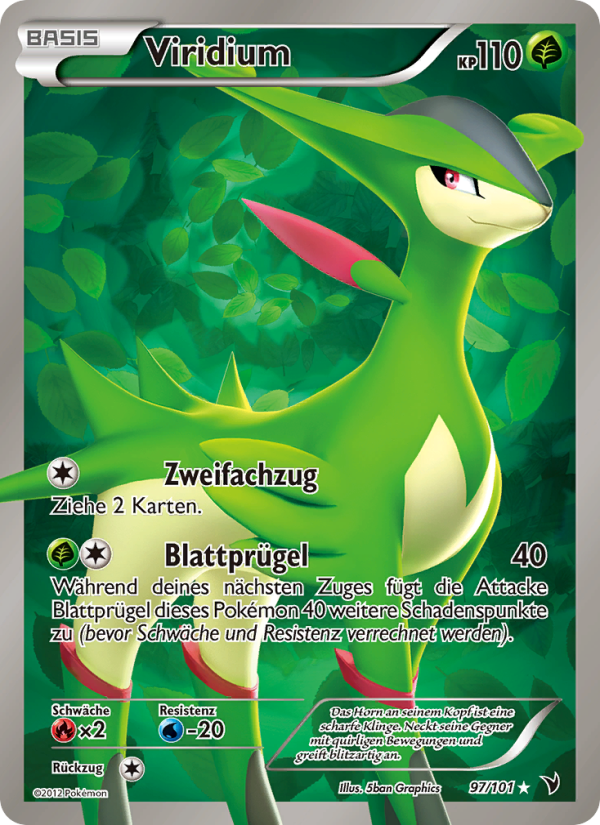 Viridium 97 — Königliche Siege (German Pokémon TCG card)