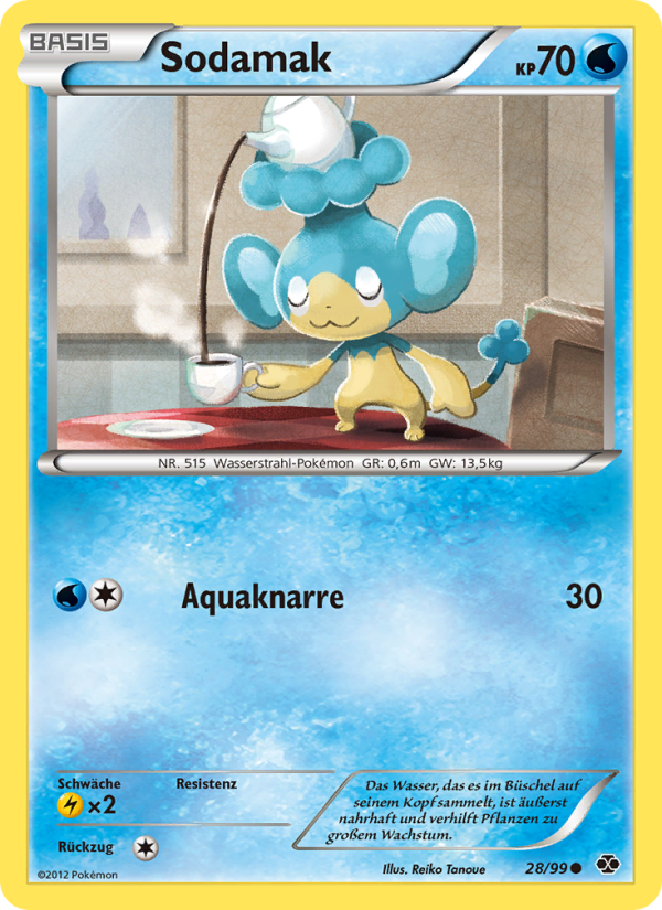 Sodamak 28 — Next Destinies (German Pokémon TCG card)