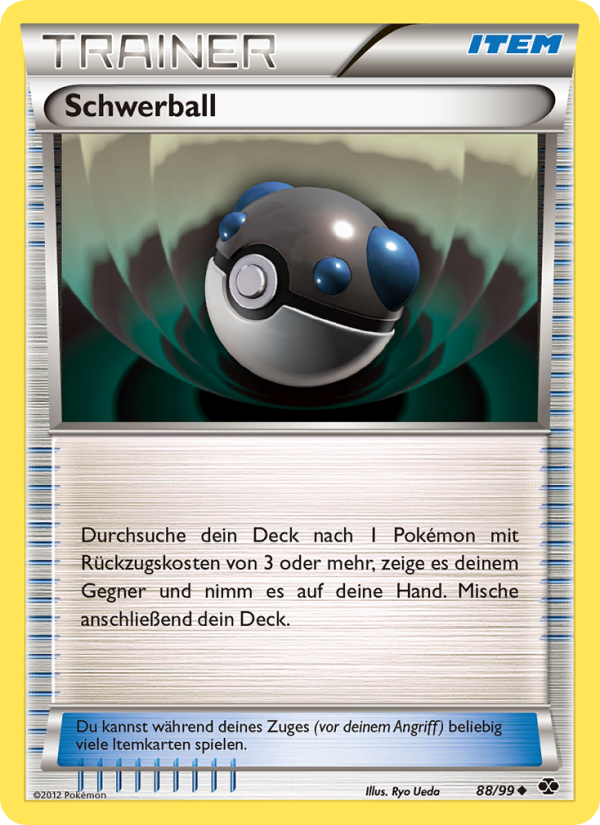 Schwerball 88 — Kommende Schicksale (German Pokémon TCG card)