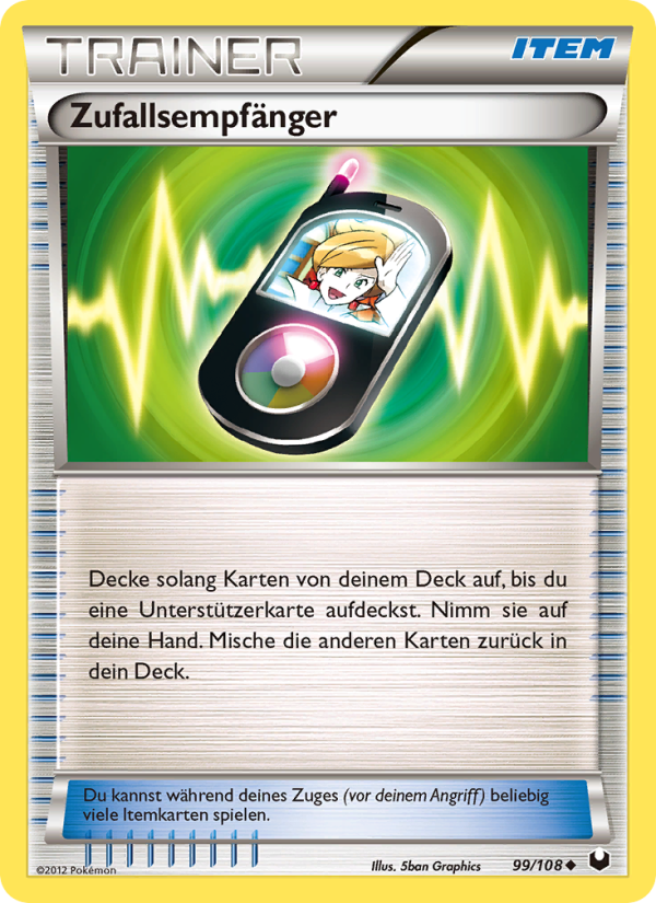 Zufallsempfänger 99 — Erfoscher der Finsternis (German Pokémon TCG card)