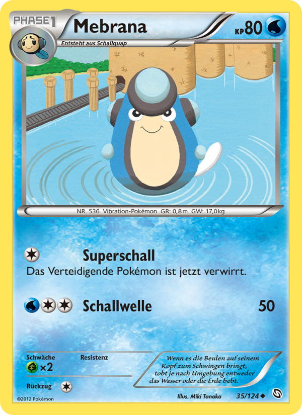 Mebrana 35 — Dragons Exalted (German Pokémon TCG card)