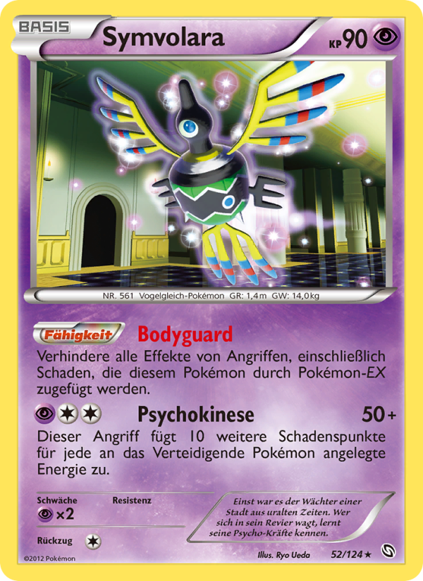 Symvolara 52 — Dragons Exalted (German Pokémon TCG card)